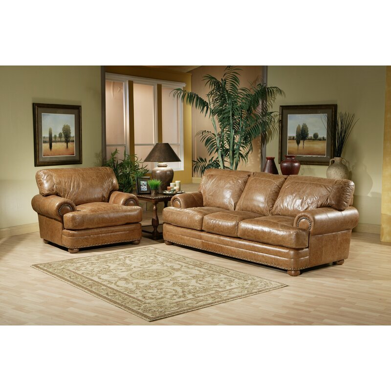 Omnia Leather Houston Leather Configurable Living Room Set & Reviews